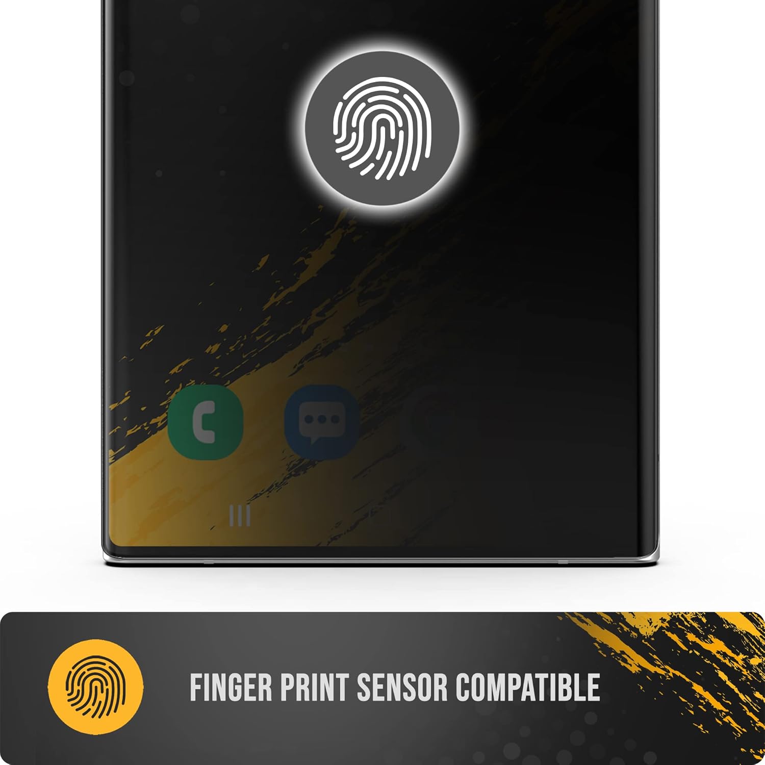 magglass MagFlex Privacy+ – Protector de pantalla para Samsung Galaxy S23 ULTRA (compatible con huellas dactilares), protector de privacidad