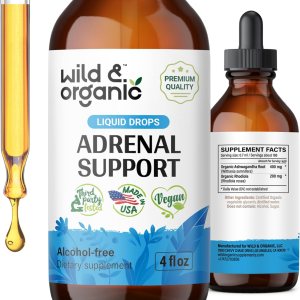 Adrenal Health Daily Support – Suplemento natural de fuerza suprarrenal para mujeres y hombres – Complejo de gotas líquidas suprarrenales con Adrenal Health Daily Support – Suplemento natural de fuerza suprarrenal para mujeres y hombres – Complejo de gotas líquidas suprarrenales con