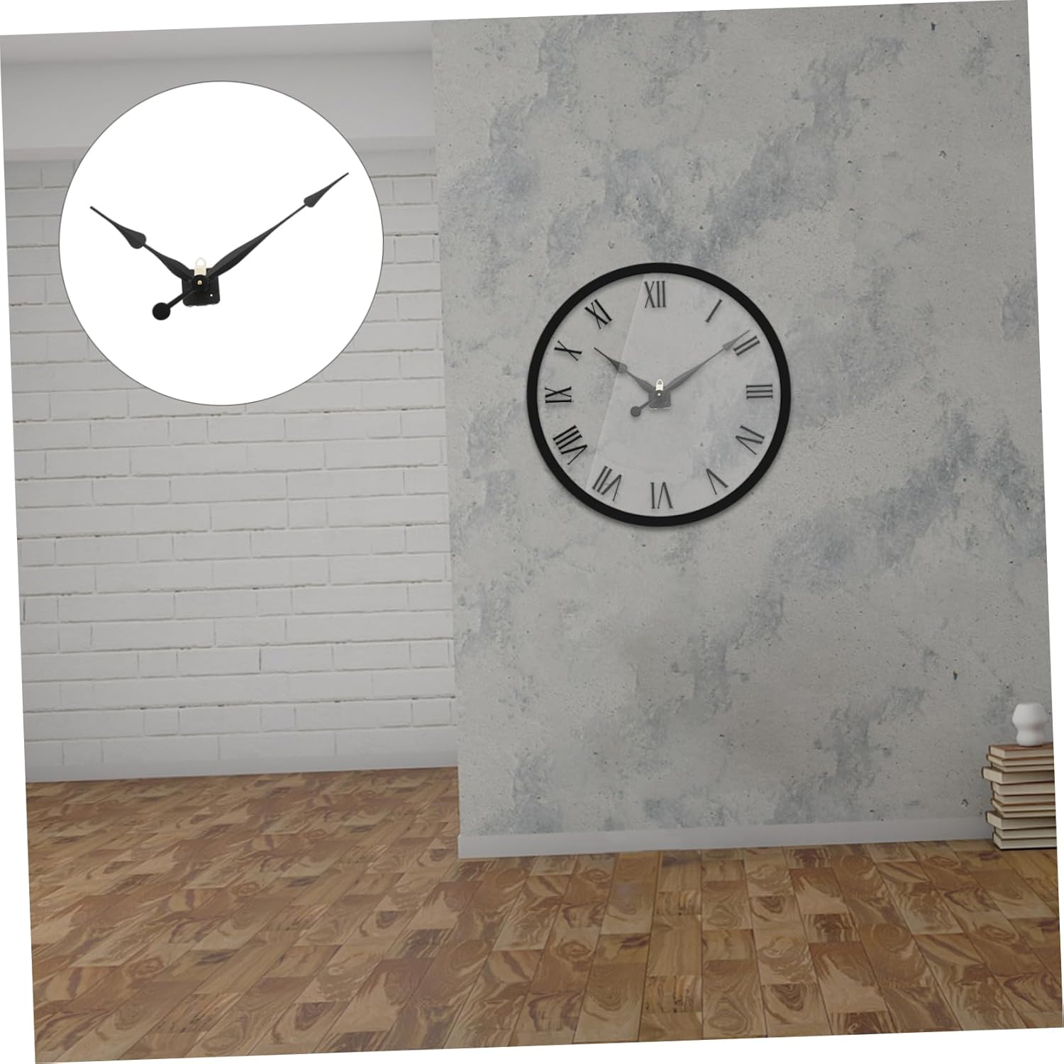 Housoutil 1 Unidades de Movimiento de Reloj Ticking Útil Mecanismo de Reloj de Reemplazo del Motor Reloj DIY Reloj de Pared Eléctrico Reloj
