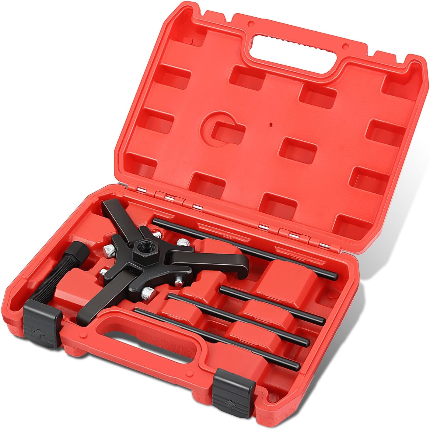 DNA MOTORING Harmonic Balancer – Extractor de polea de 6 piezas, juego de 3 mandíbulas para extracción de amortiguadores armónicos y equilibradores,