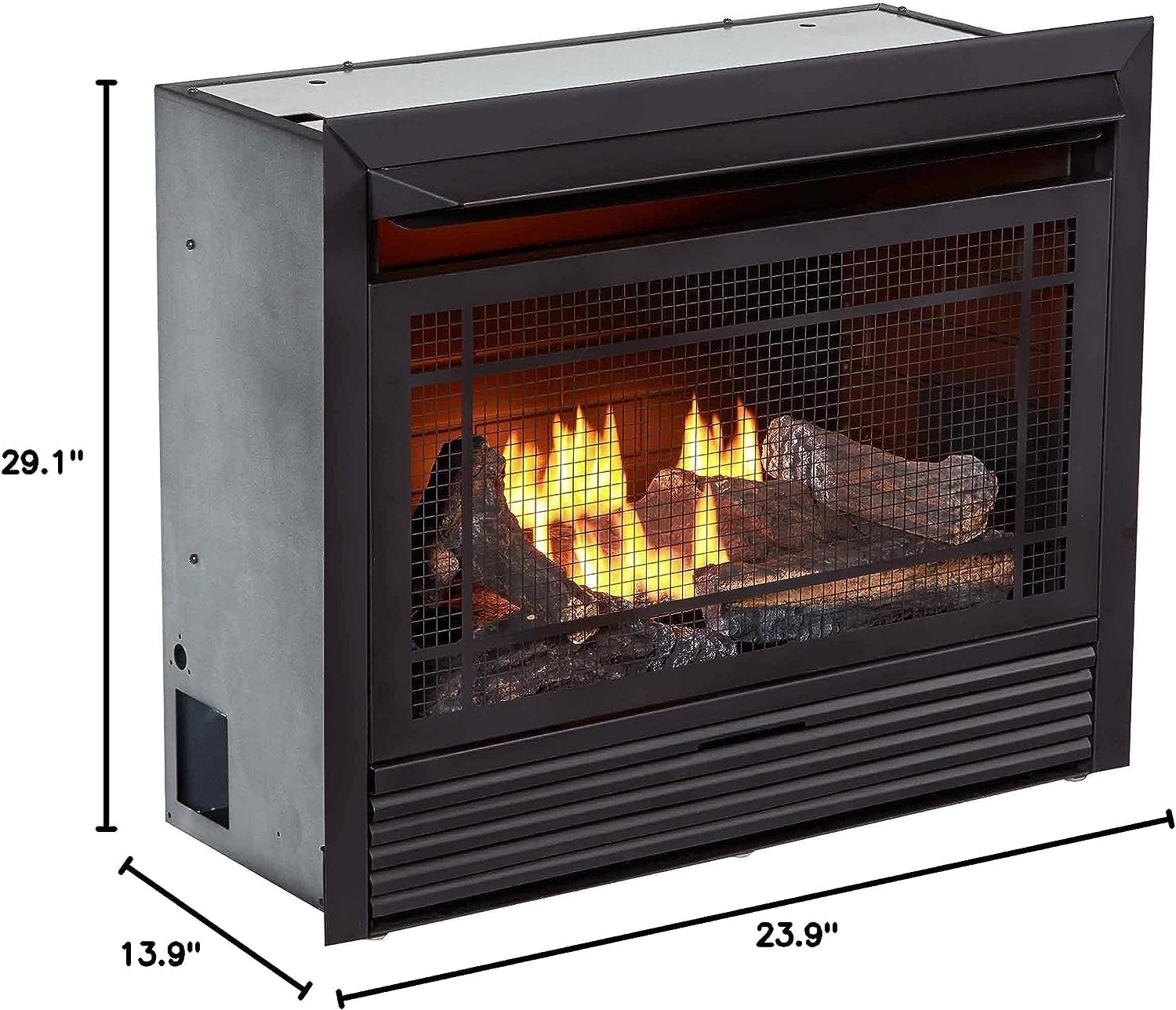 Duluth Forge hogar sin ventilación 26,000BTU, control remoto.