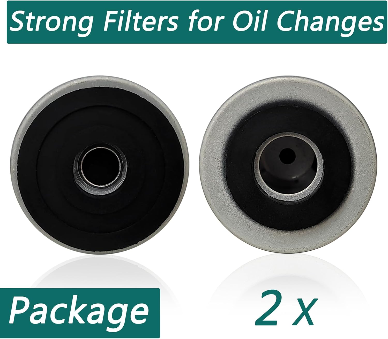 2 filtros de aceite HF142 para YFM350U YFM350X YFM400 YFM400F FM350FW Big Bear Raptor Warrior Motorcycle 1UY-13440-01 1UY-13440-02 WR426F 1998-2002