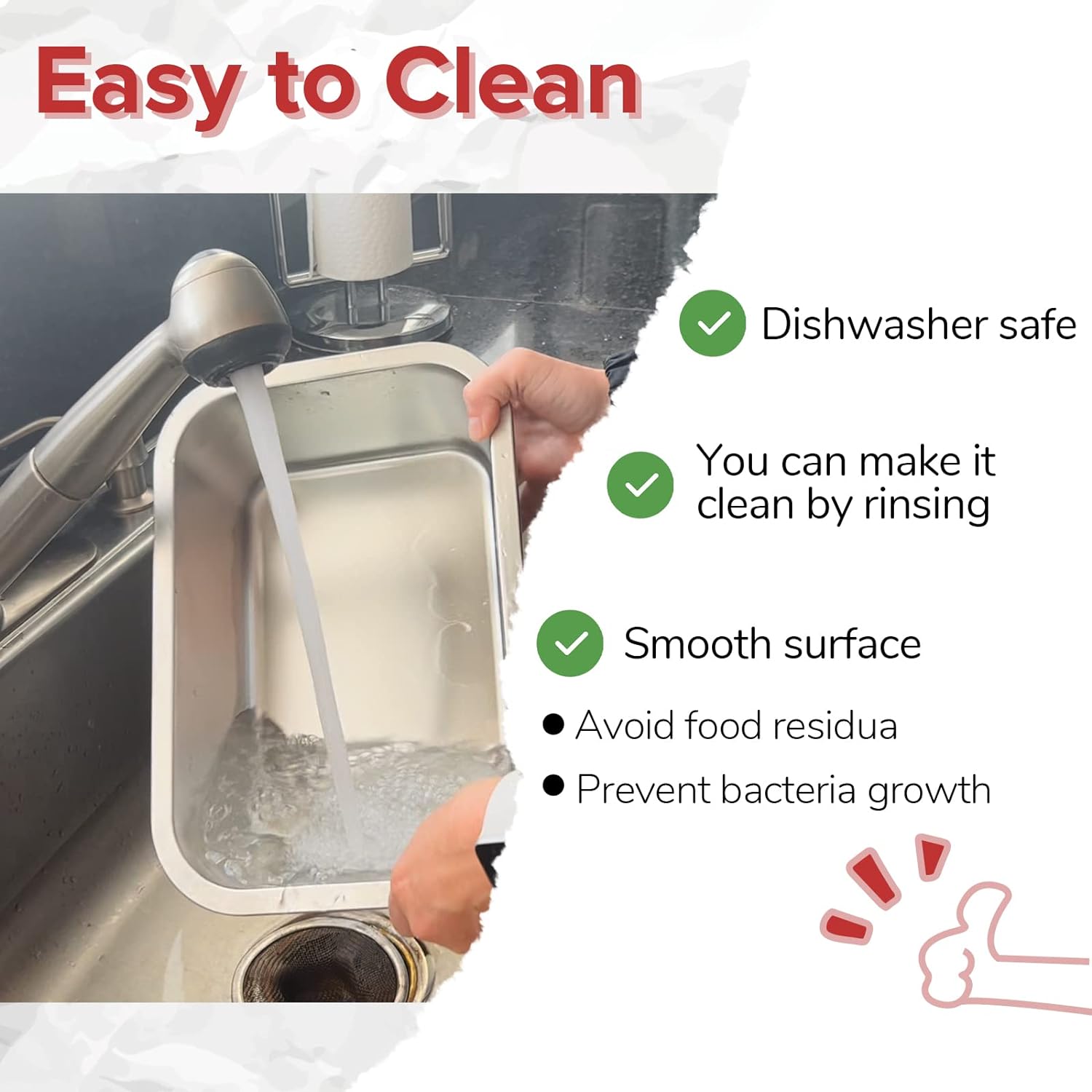 Cuenco de agua extragrande para perros de 2.64 galones, acero inoxidable de grado humano, para perros de tamaño extra grande, paquete individual