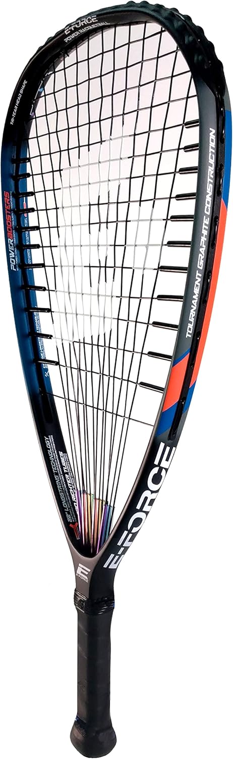E-Force Dark Star Mark II 175 (DKS MK II) Raqueta de raquetbol, agarre 3 58