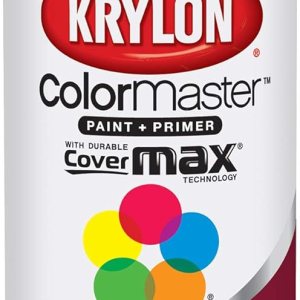 Spray de pintura, decorador Krylon., Satén borgoña Spray de pintura, decorador Krylon., Satén borgoña