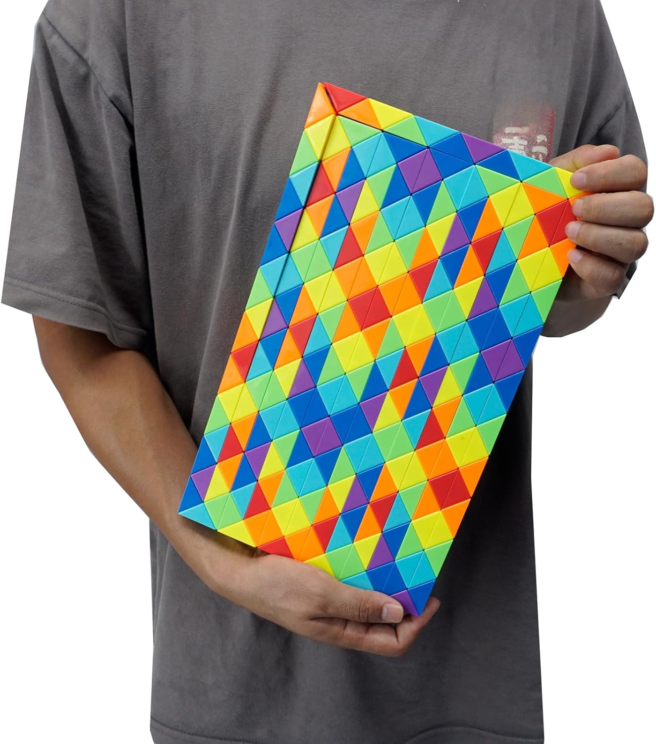 ZY-Wisdom Rompecabezas de cubo de serpiente mágica colorida, 240 cuñas, tamaño grande, juguetes de serpiente, regalos de fiesta para niños, adultos