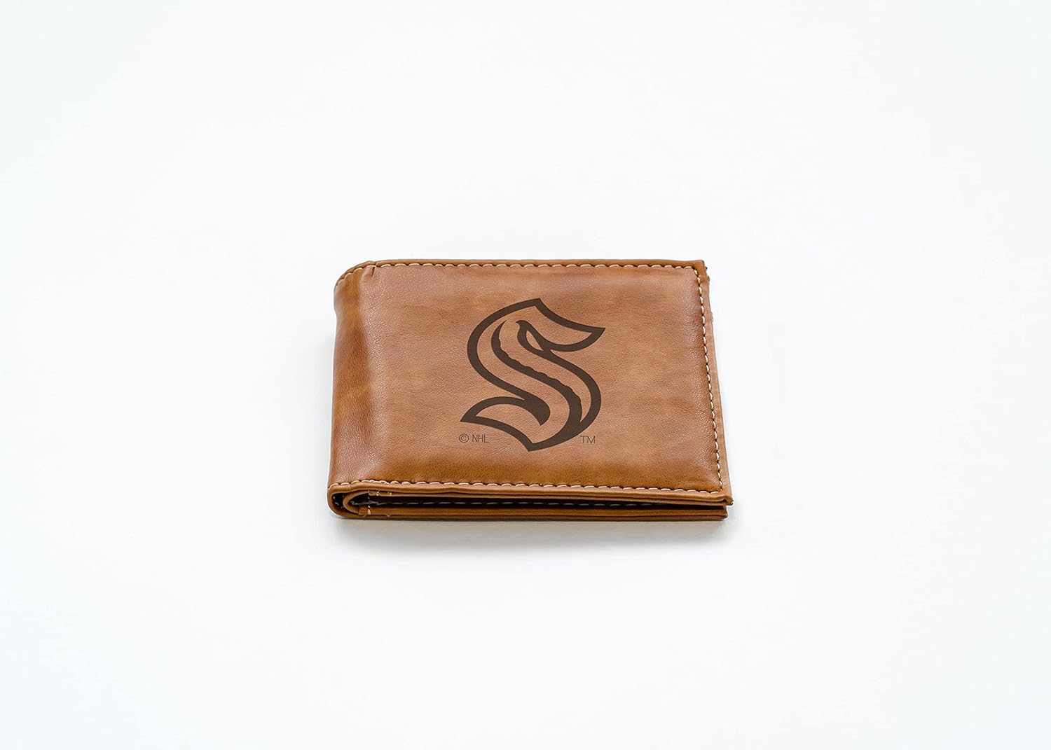 Rico Industries NHL – Cartera para billetes grabada con láser, con grabado láser, diseño delgado, gran regalo