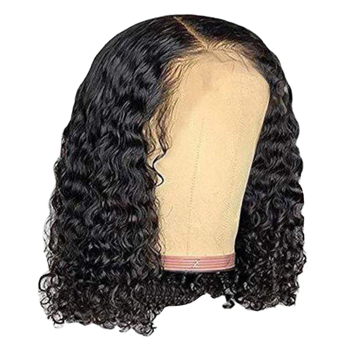 Pelucas de cabello humano con encaje frontal 360 para mujeres negras, pelucas rizadas con abuelitos, pelucas de línea de cabello natural