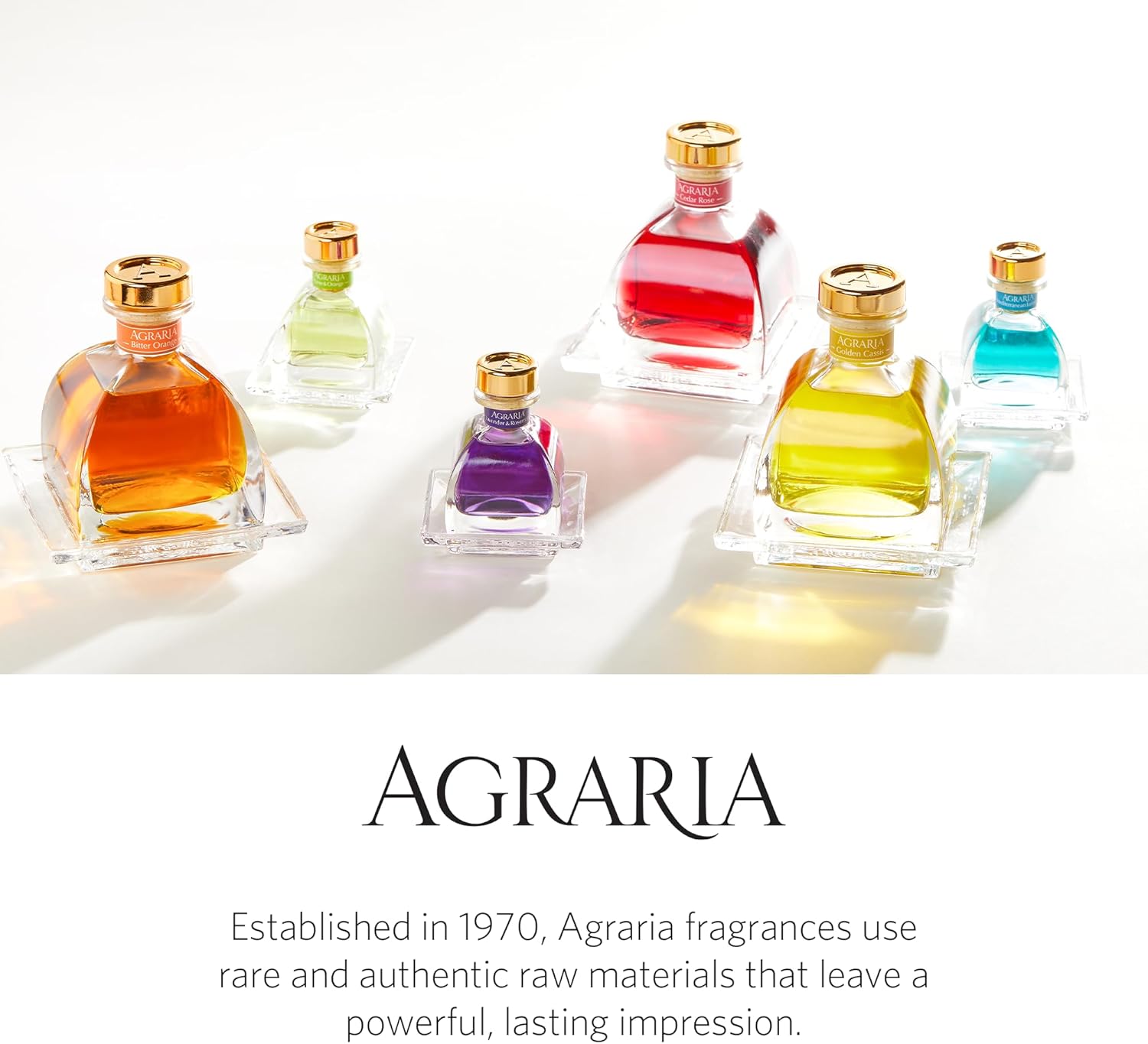 Agraria AirEssence – Juego de difusor de flores y varillas hecho a mano, fragancia botánica para el hogar, difusor de aceite perfumado, para todas