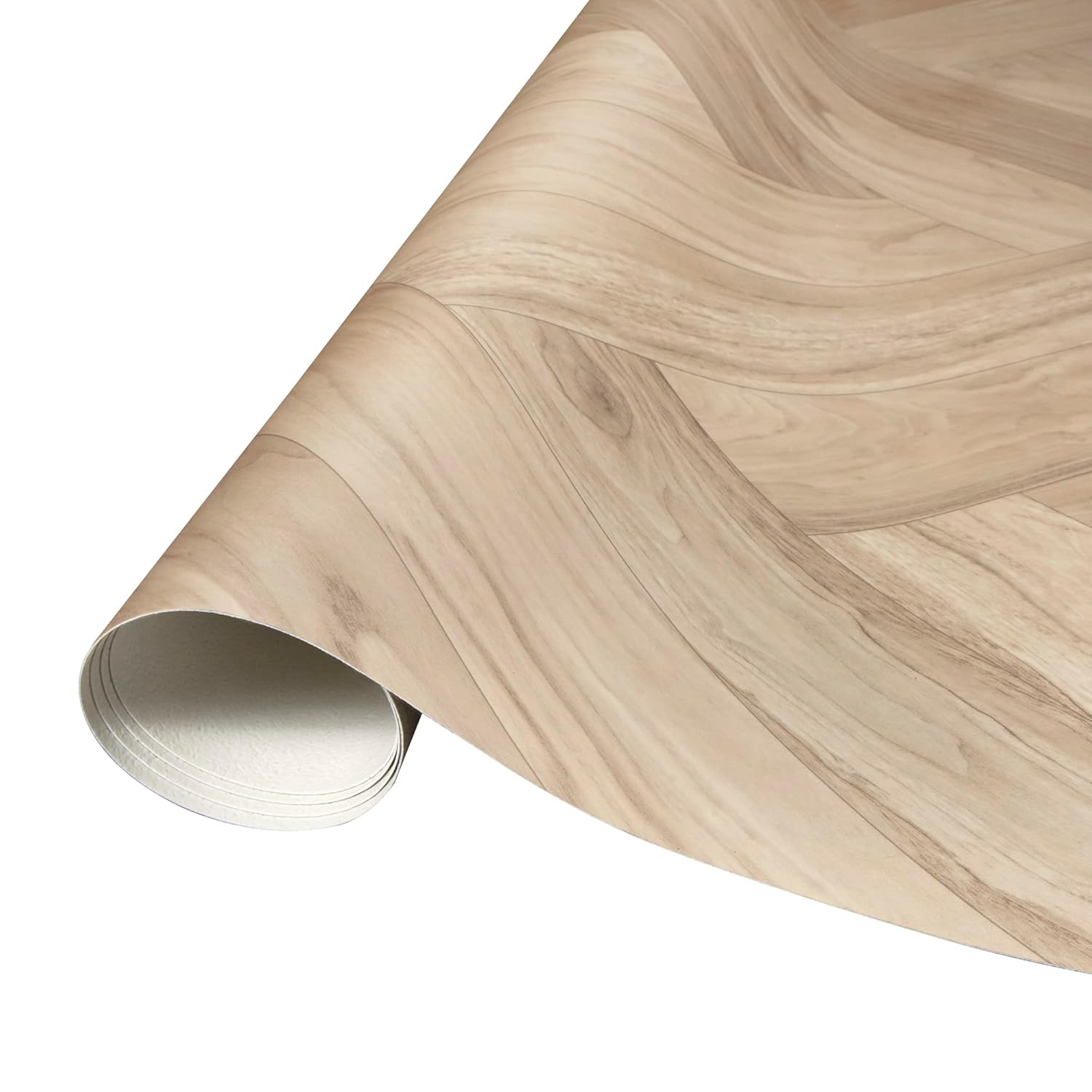 Mohawk Elite – Muestra de piso de vinilo en roble beige bohemio (una pieza de 15.5 x 15.5 pulgadas)