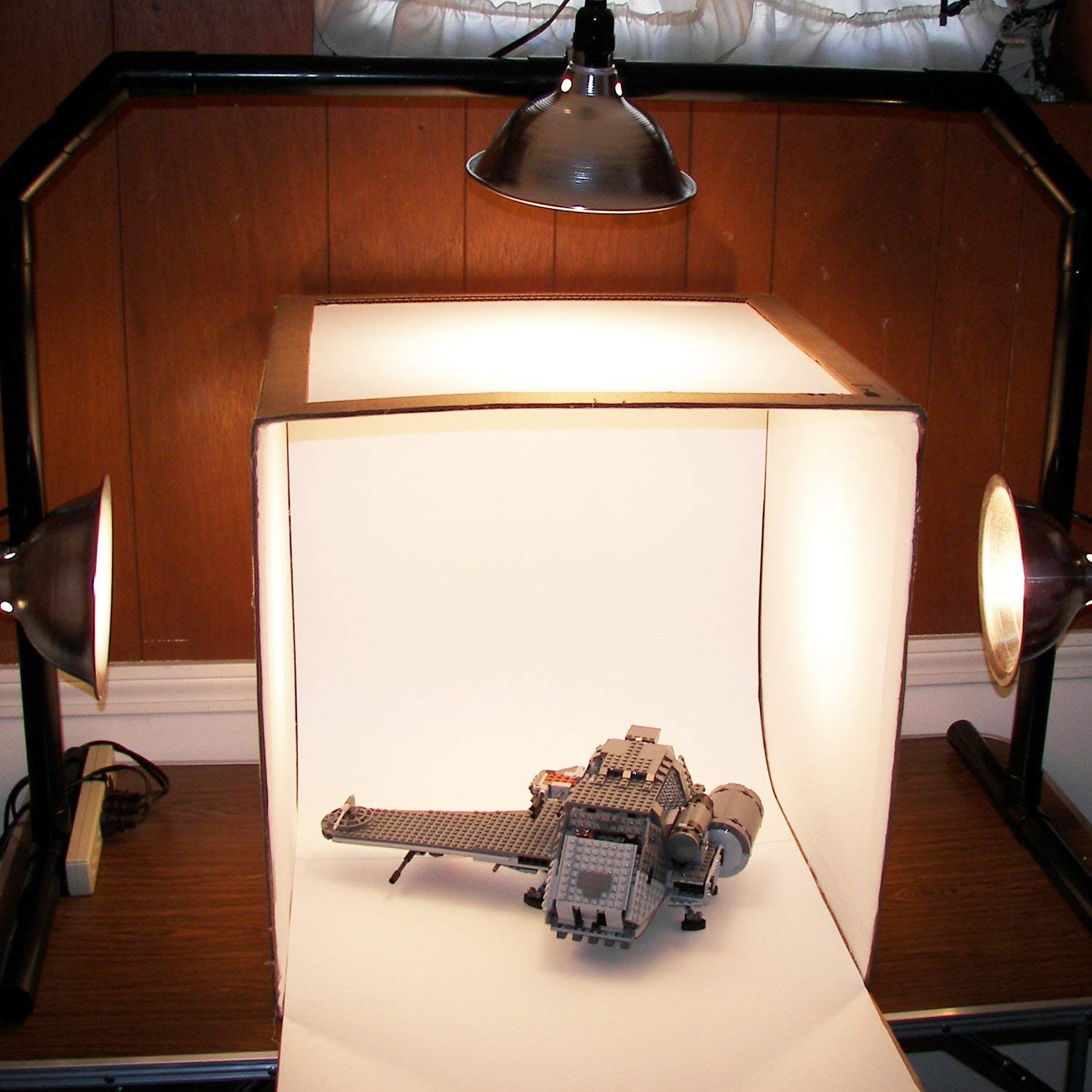 Simple Deluxe Enchufe de luz de abrazadera con reflector de aluminio de 8.5 pulgadas, apto para lámpara de máximo 150 W (sin bombilla incluida) con
