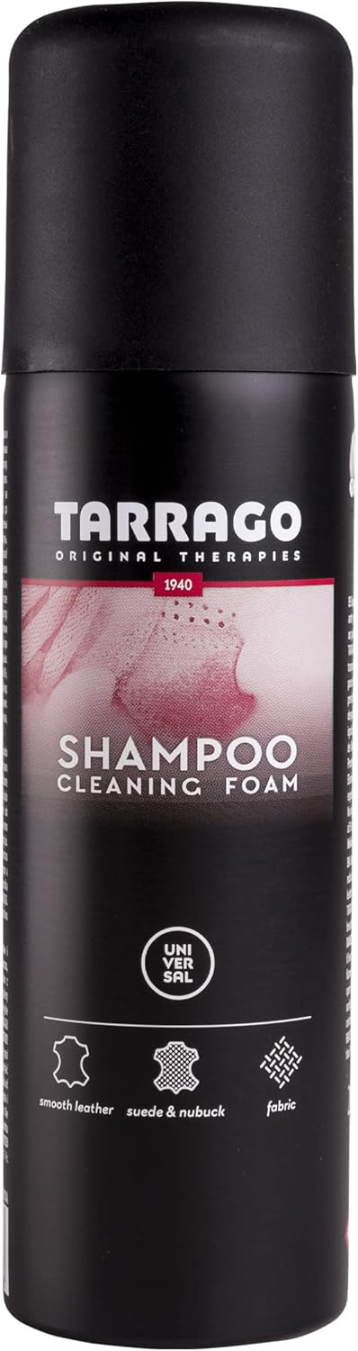 Tarrago Spray de espuma de limpieza en seco  Limpiador y suavizante universal para cuero  Incoloro  6.8 fl oz  6,76 fl.oz, Claro
