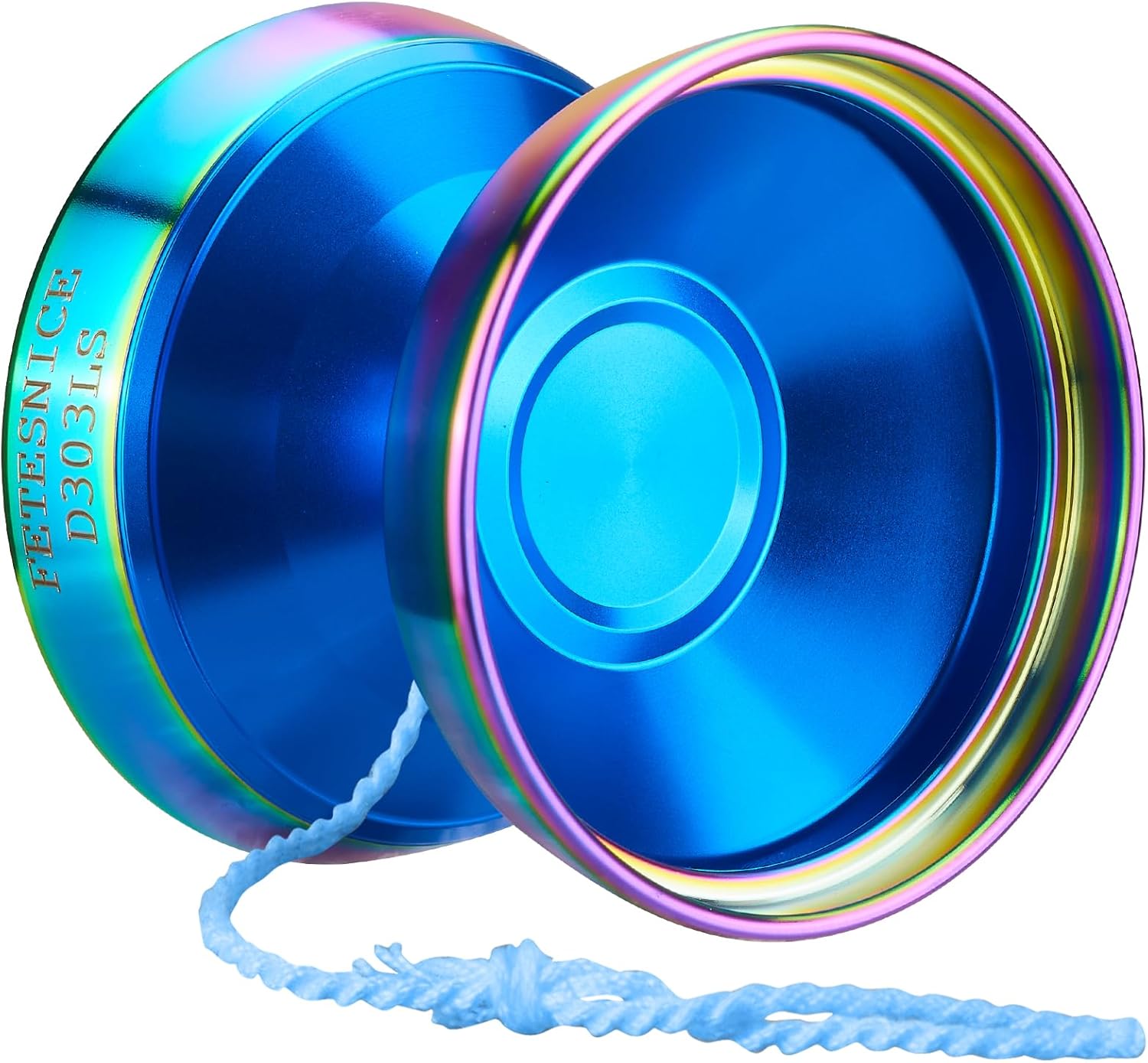 FETESNICE Yoyo Yoyo profesional competitivo Yoyos bi-metal, Yoyo truco de yoyo para profesionales, aluminio + anillo de acero inoxidable 304 ultra