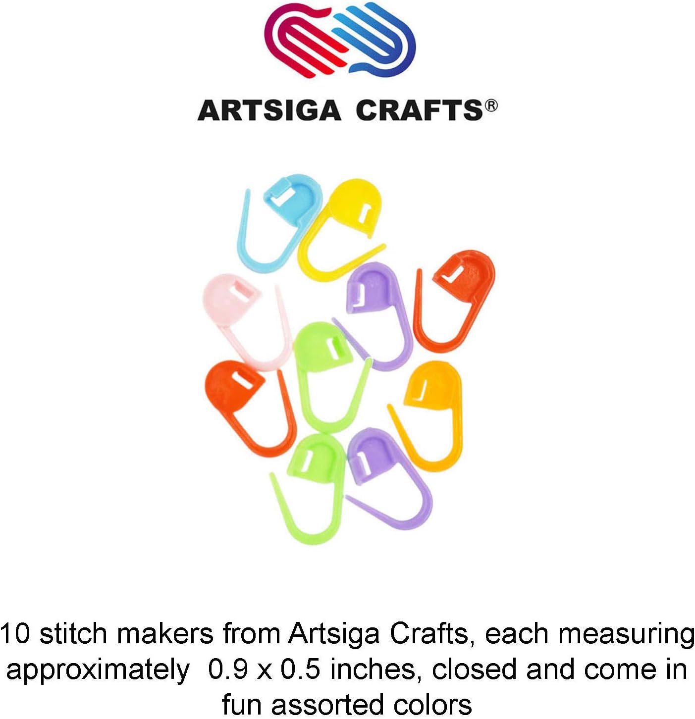 Knitter’s Pride SmartStix – Agujas de tejer DPN de doble punta de 8 pulgadas (7.9in) tamaño US 3 (0.128in) paquete con 10 marcadores de puntada