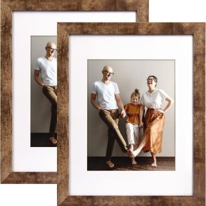 Hap Tim – Marco de fotos de madera rústicos para decoración de mesa o pared Hap Tim – Marco de fotos de madera rústicos para decoración de mesa o pared