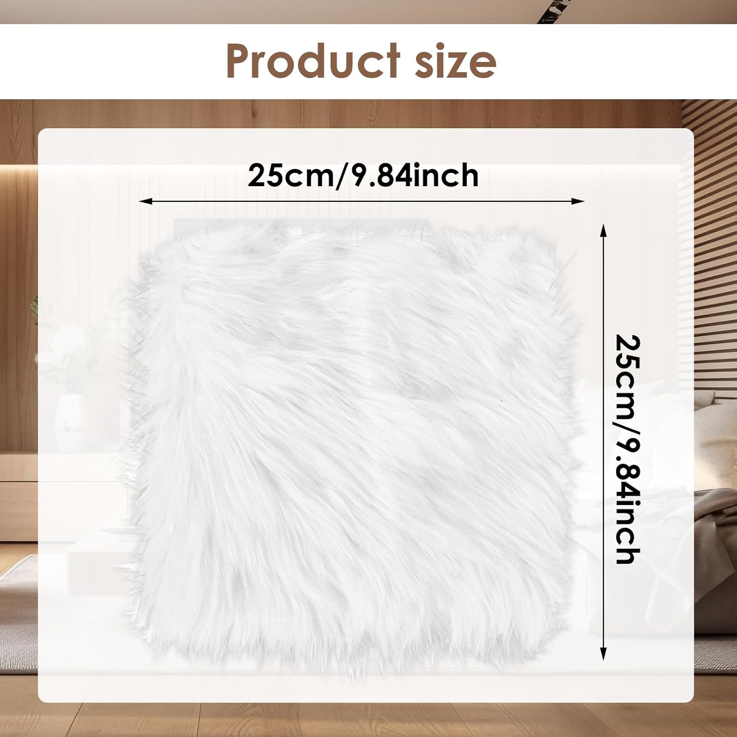 Almohadillas de piel sintética suave para sala de estar, taquilla, dormitorio, estética, esponjosa, pequeña alfombra trasera para baño, cocina,