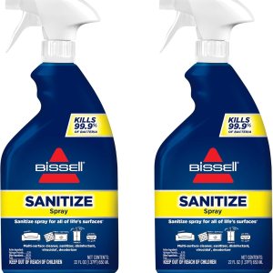 BISSELL Aerosol desinfectante, 22 oz. Paquete de 2, 3128 BISSELL Aerosol desinfectante, 22 oz. Paquete de 2, 3128
