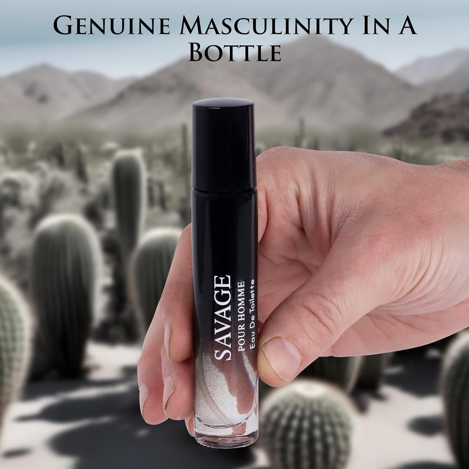 Savage for Men Edt Notas superiores de calabrian, bergamota y mezcla de pimienta, lavanda Ferrera y vetiver fragancia fresca y amaderada para uso