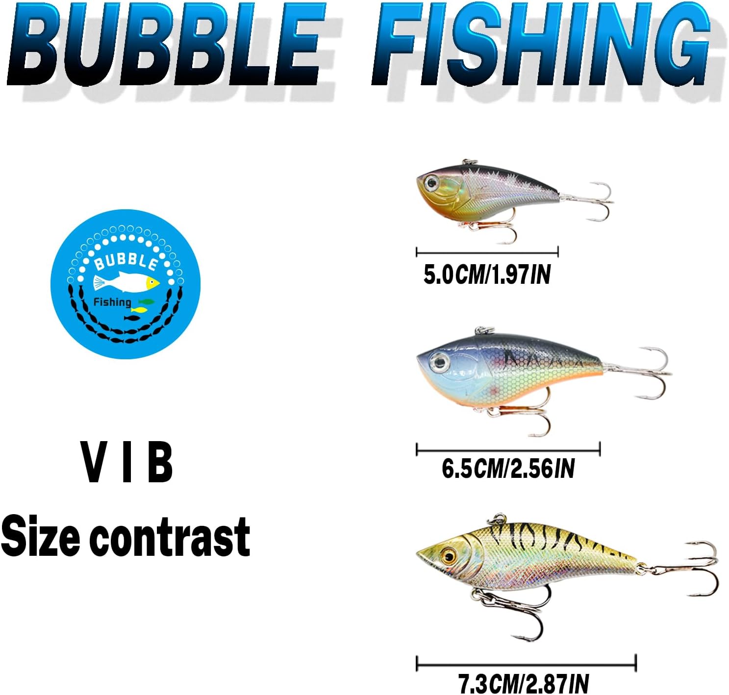 BUBBLE FISHING Fishing Lures Set Minnow Crankbaits Grasshopper Bait Multi-Stage Bait Multi-Size Hard Baits