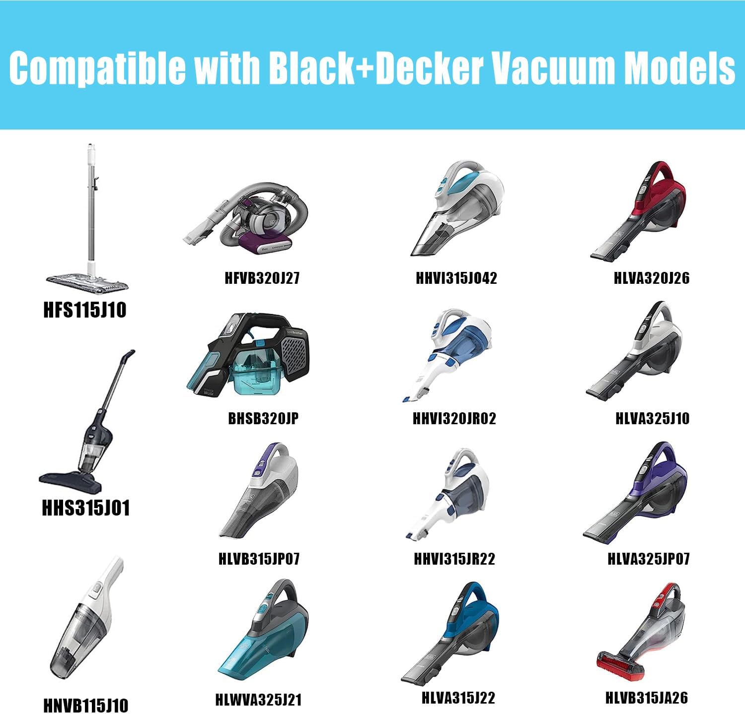 Cargador de 15 V compatible con Black and Decker 90627870 Dustbuster Aspiradora de mano HHVI315JO42 HHVI320JR02 HFVB320J27 HLVA320JS10