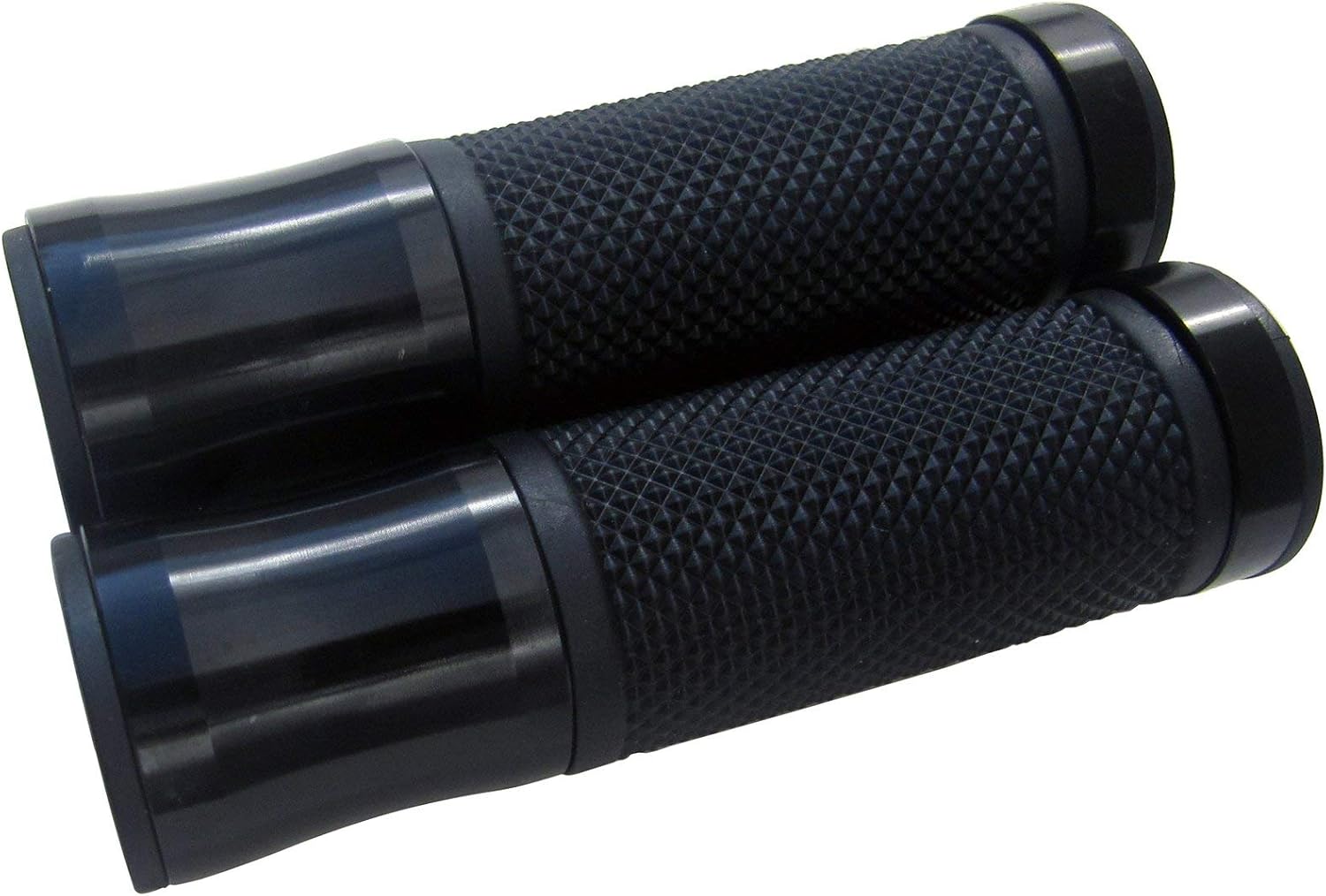 Empuñaduras de manillar de extremo abierto, color negro compatible con Ducati Monster 750 S