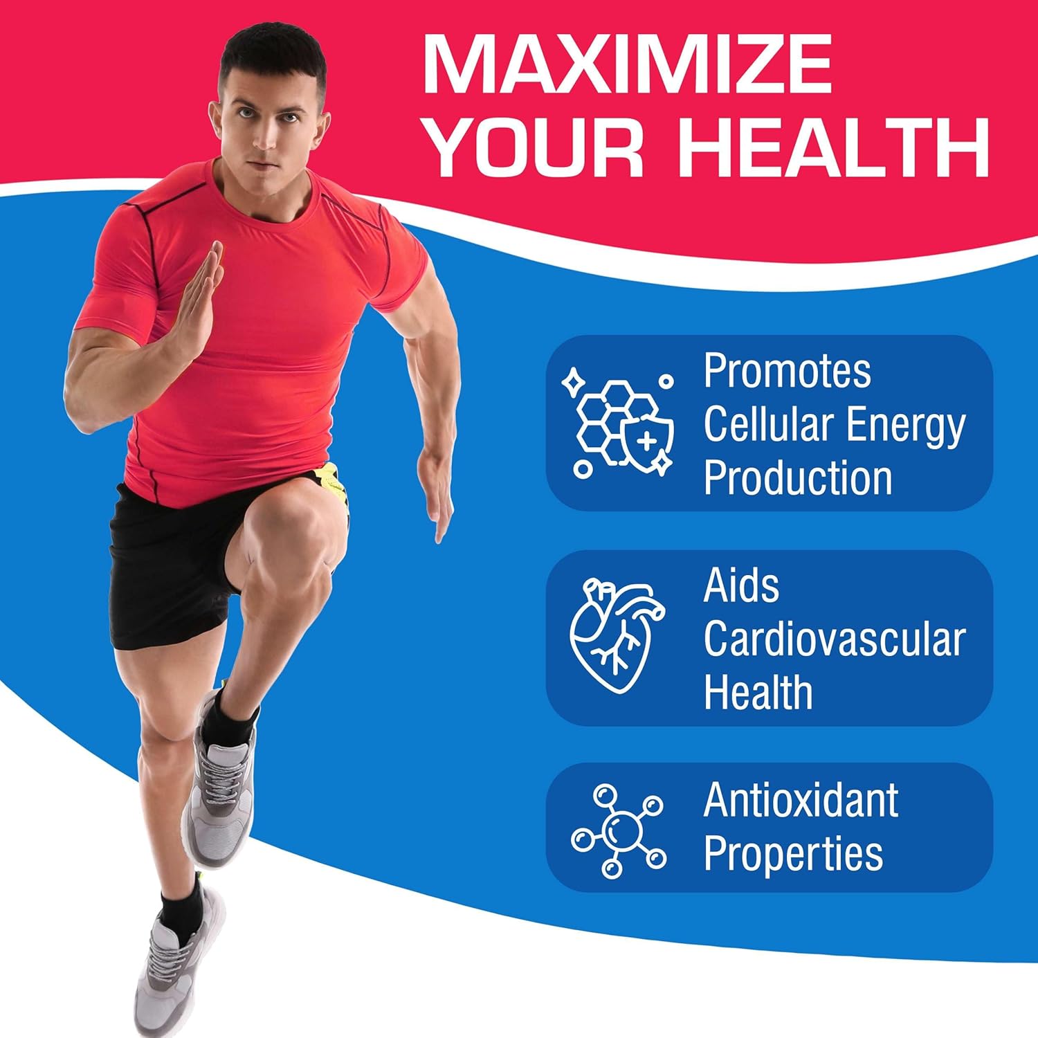 Anabolic Laboratories Cápsulas blandas CoQ10 de 200 mg – 30 suplementos de coenzima Q10 – CoQ10 para fertilidad, corazón, piel, pulmón y salud