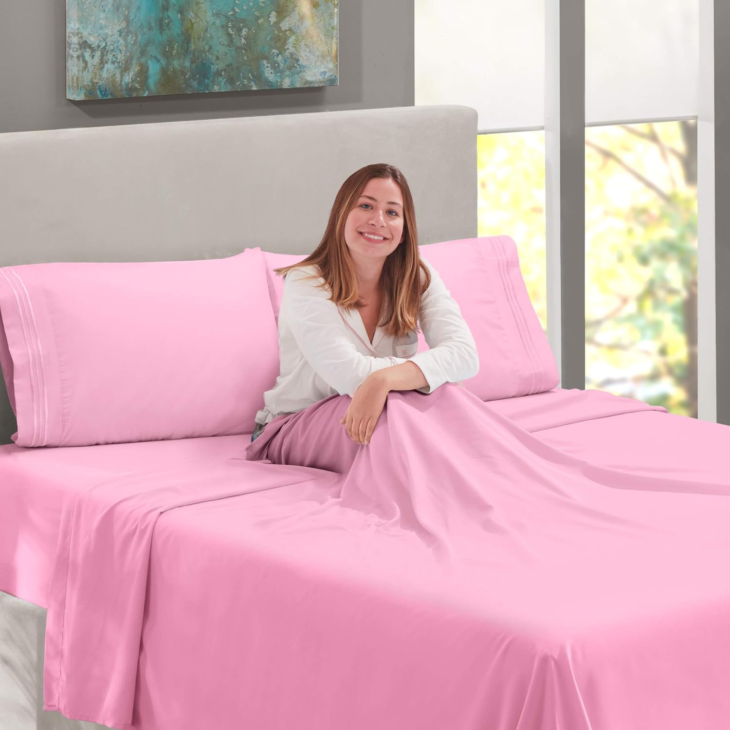 Nestl Bedding – Juego de sábanas suaves