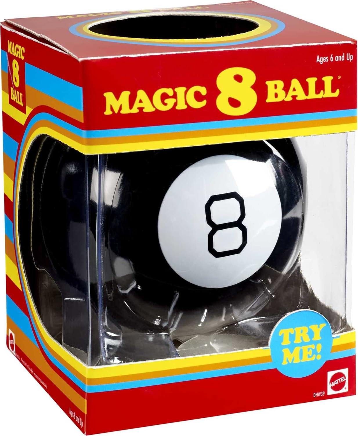 Juguete mágico de 8 bolas para niños, con temática retro, adivinador, haz una pregunta y da la vuelta para obtener respuesta exclusivo de Tienda y