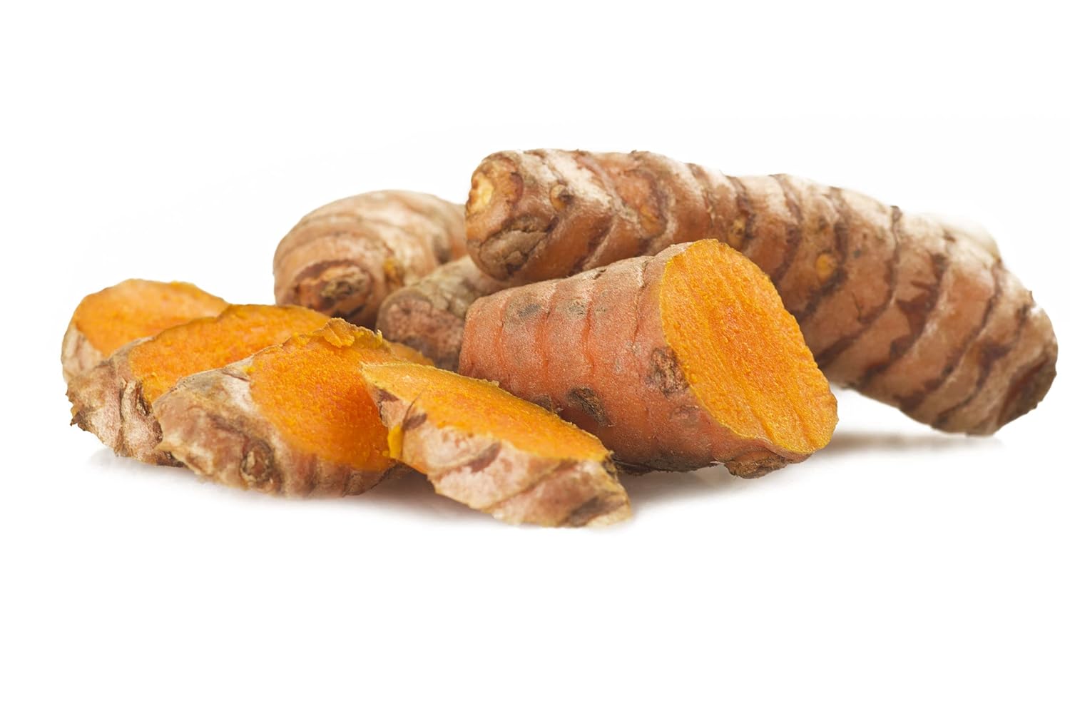 Barra de jabón de cúrcuma (paquete de 6) para cuerpo y cara hecha con ingredientes naturales y orgánicos. Jabón suave, para todo tipo de piel,