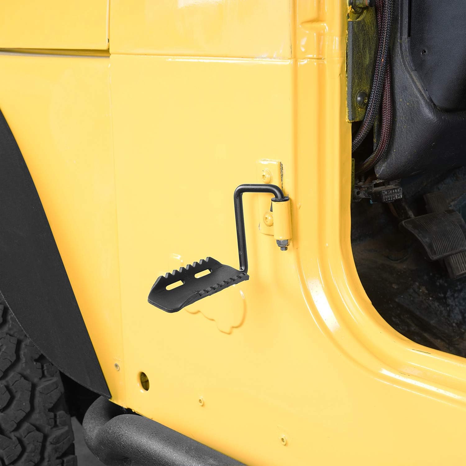Hooke Road Wrangler – Piernas para bisagra de puerta, compatible con Jeep TJ Wrangler 97-06