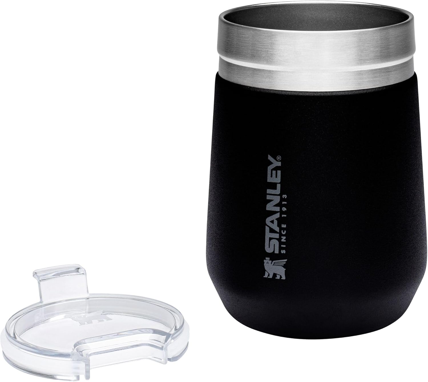 Stanley GO Everyday Vaso de vino de 10 onzas, copa de vino aislada de acero inoxidable, sin BPA