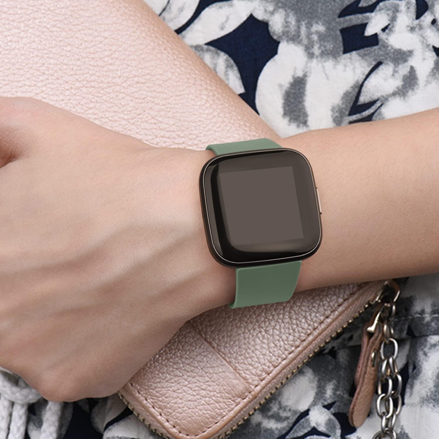Vancle Correas para reloj inteligente Fitbit Versa 2Fitbit Versa SEFitbit Versa Lite para mujeres y hombres, correa deportiva de repuesto para reloj