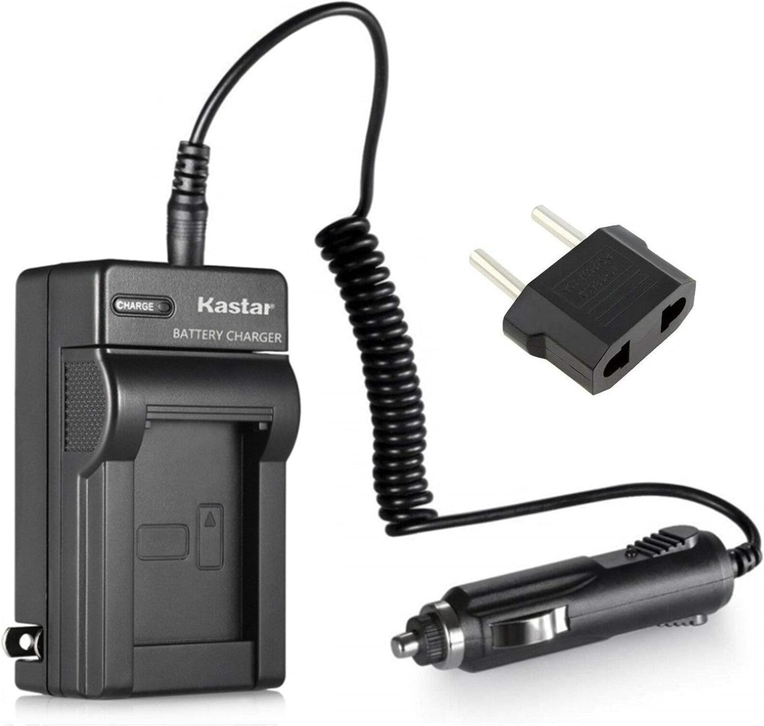 Kastar – Kit de cargador de viaje para cámaras digitales Nikon EN-EL23, MH-67, compatible con Nikon Coolpix P600, S810c