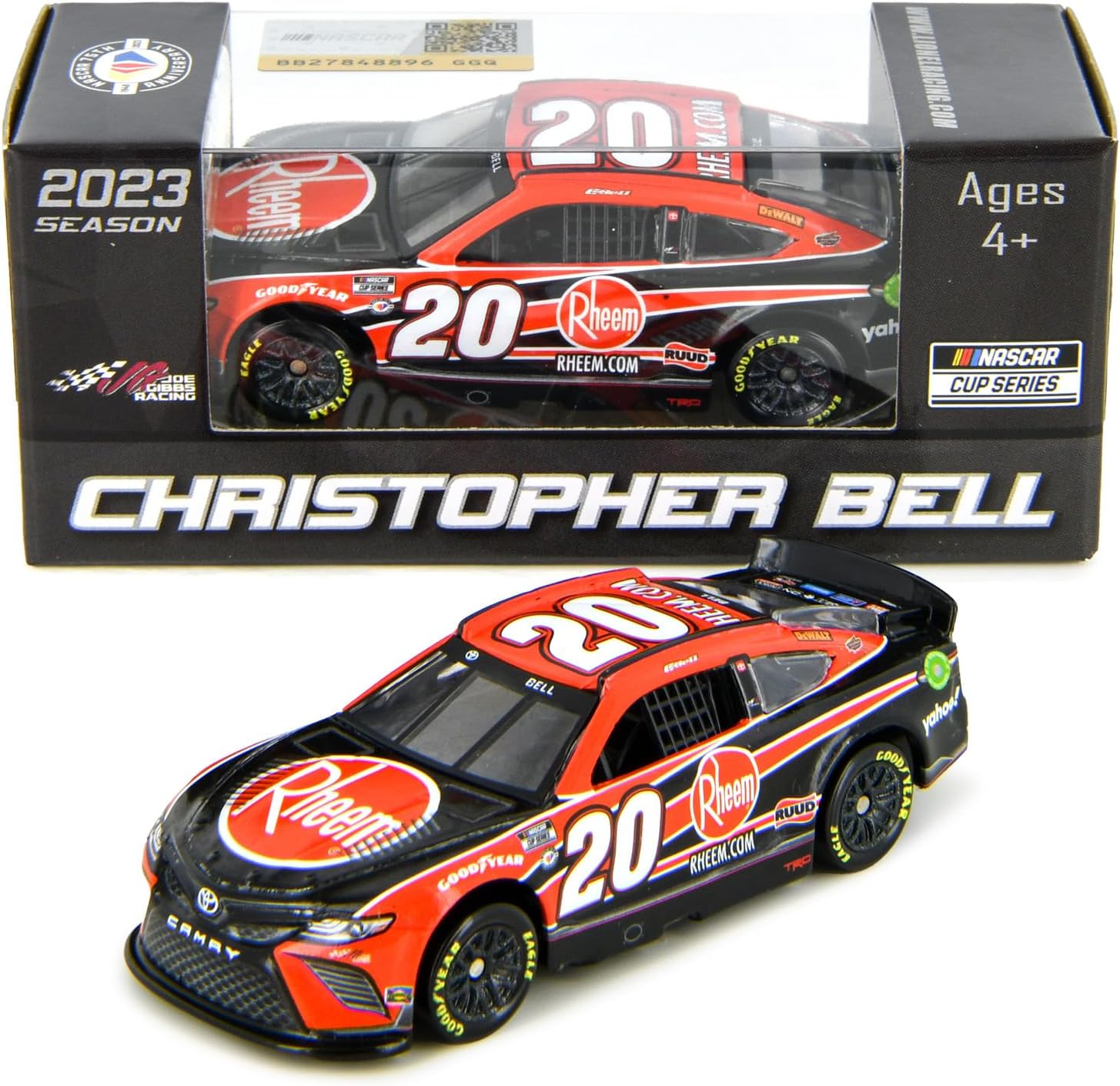 Lionel Racing Christopher Bell 2023 Rhm Diecast Car Escala 164