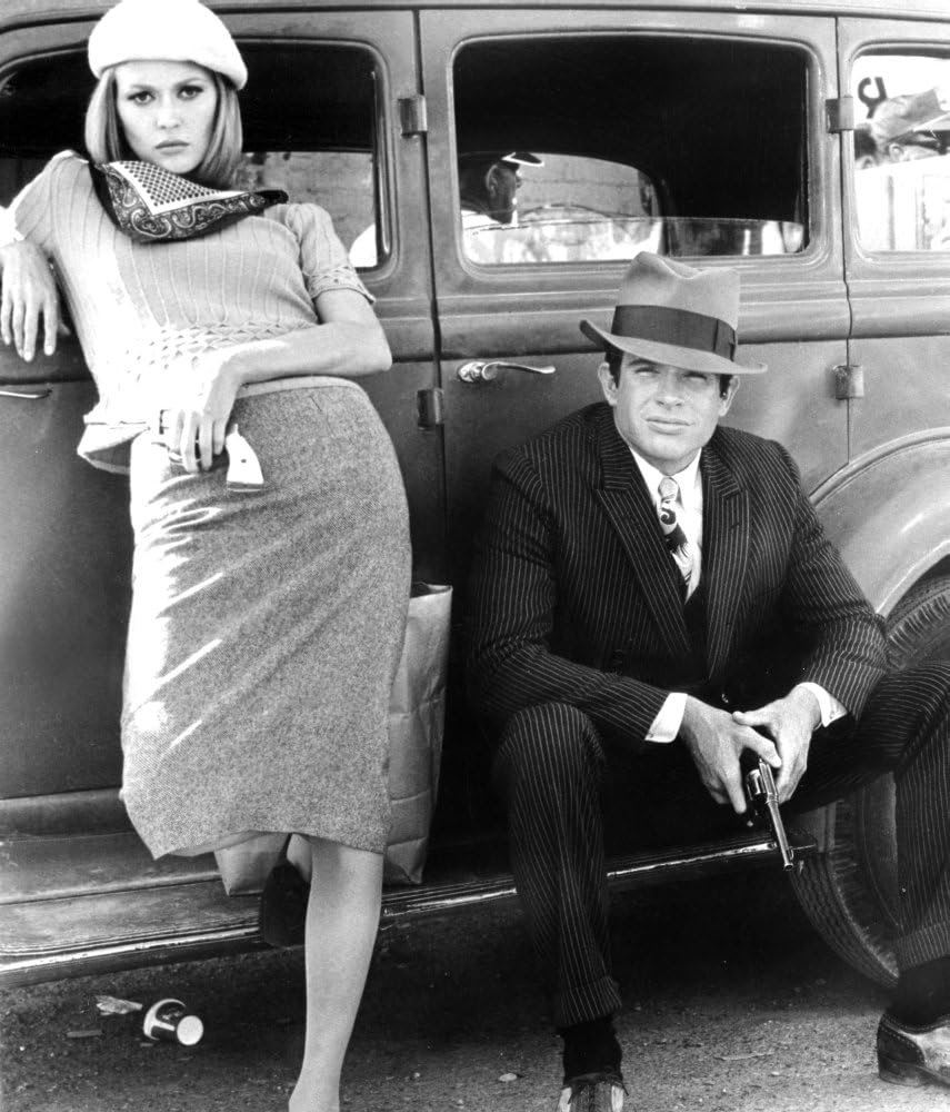 Bonnie y Clyde Faye Dunaway Warren Beatty 1967 – Impresión fotográfica (8 x 10)