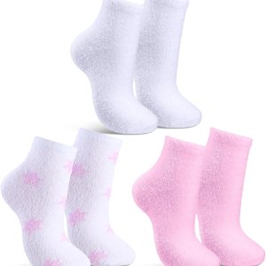 Tarpop 3 pares de calcetines de aloe hidratantes para pies secos y agrietados, calcetines con infusión de gel para dormir, calcetines de loción, Tarpop 3 pares de calcetines de aloe hidratantes para pies secos y agrietados, calcetines con infusión de gel para dormir, calcetines de loción,