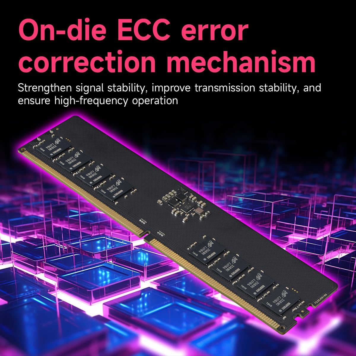 Memoria de computadora DDR5 de 16 GB 5600 MHz Ram (PC4-44800) de escritorio (DIMM) CL42 (5600MTs XMP3.0Expo) Acclamator