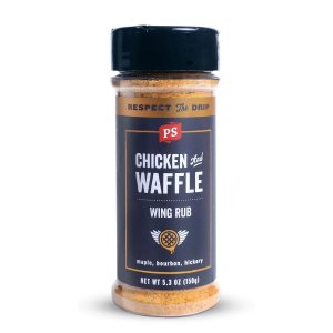PS Seasoning Alas de pollo y waffle, condimento de alas de pollo de arce, aroma de alas dulces y ahumadas con arce, bourbon, nogal, condimento de PS Seasoning Alas de pollo y waffle, condimento de alas de pollo de arce, aroma de alas dulces y ahumadas con arce, bourbon, nogal, condimento de