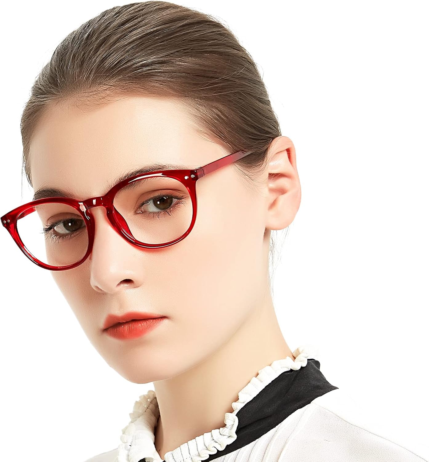 MARE AZZURO Lentes de lectura para mujer, redondos, para lectores femeninos, 0 1.0, 1.25, 1.5, 1.75, 2.0, 2.25, 2.5, 2.75, 3.0, 3.5, 4.0, 5.0, 6.0