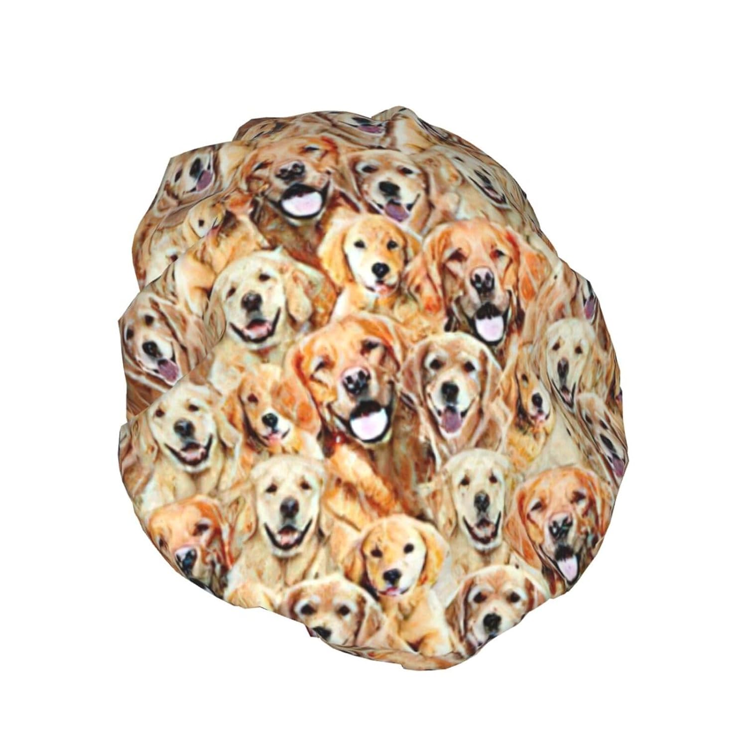 Labrador Retriever – Gorro de ducha impermeable de doble capa, apto para todas las longitudes de cabello (10.6 x 4.3 pulgadas)