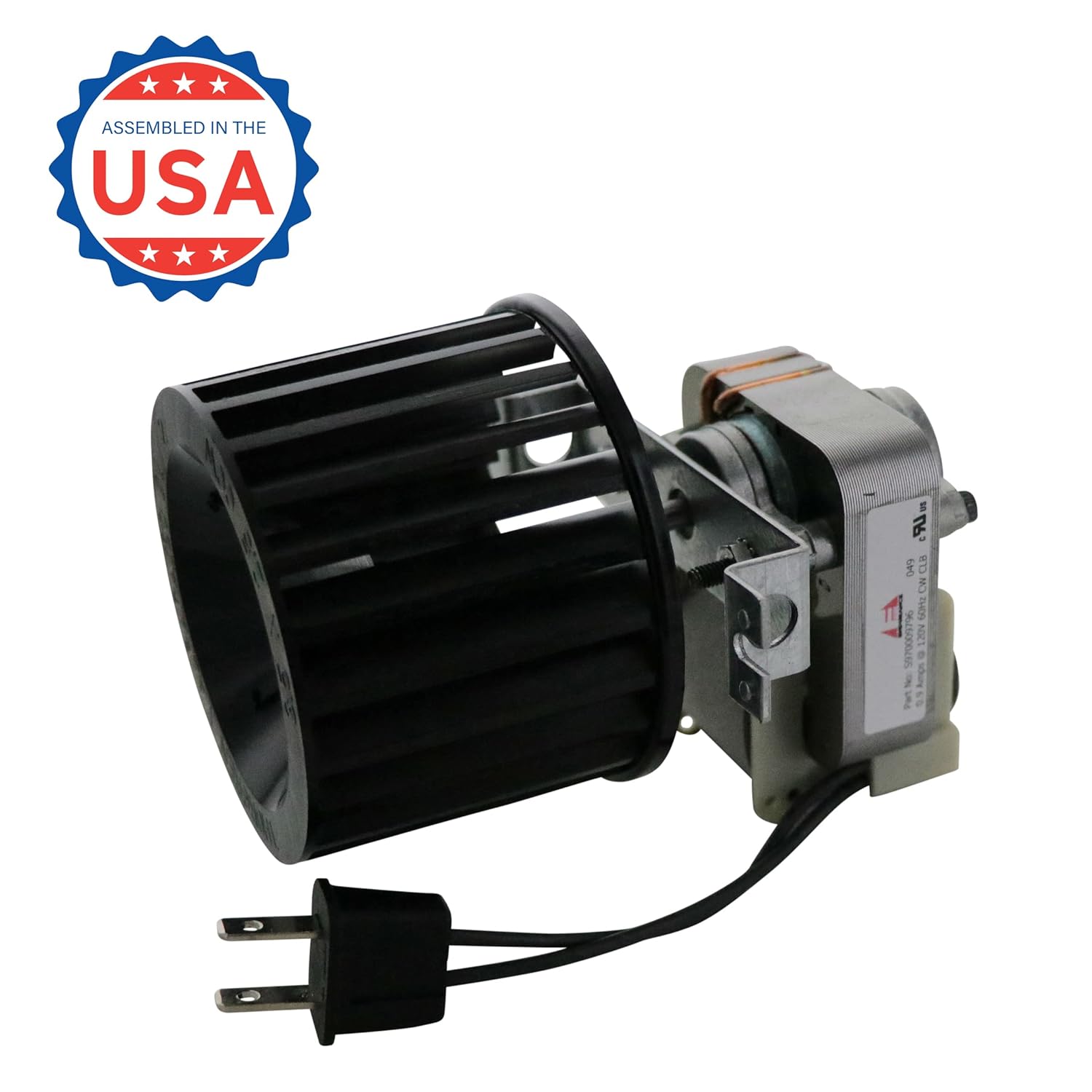Endurance Pro Conjunto de soplador de motor de ventilador de baño para calentadores de techo Broan Nutone 162-E, G, J, K, L, M y 164-E 97009796,