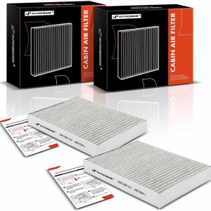 A-Premium Filtro de aire de cabina de 2 piezas con carbón activado compatible con BMW X5, 530e, 530i, 540i, 540d xDrive, 740i, 745e, 750i, 760i, X6, A-Premium Filtro de aire de cabina de 2 piezas con carbón activado compatible con BMW X5, 530e, 530i, 540i, 540d xDrive, 740i, 745e, 750i, 760i, X6,