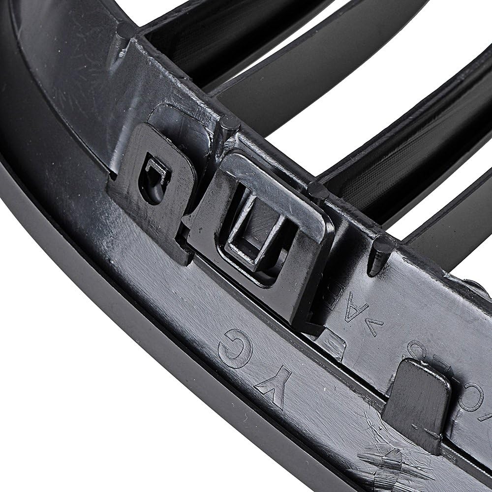 CORP – 2 fundas para parrilla de riñón para capó delantero izquierdo y derecho, compatible con 3-Series 07-10 E92 Coupé E93 Convertible 08-13 M3 2DR