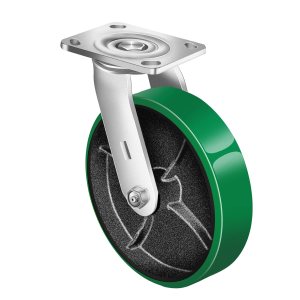 Ruedas giratorias de 8 x 2 pulgadas, ruedas resistentes, rueda de poliuretano, capacidad de hasta 1500 libras. Uso para camión de plataforma, Ruedas giratorias de 8 x 2 pulgadas, ruedas resistentes, rueda de poliuretano, capacidad de hasta 1500 libras. Uso para camión de plataforma,