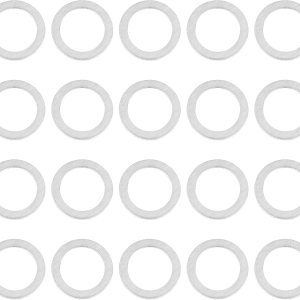 X AUTOHAUX 20pcs M14 Tono Plata Aceite Drenaje Juntas de Tapón de Reemplazo para Mazda 9956-41-400 X AUTOHAUX 20pcs M14 Tono Plata Aceite Drenaje Juntas de Tapón de Reemplazo para Mazda 9956-41-400