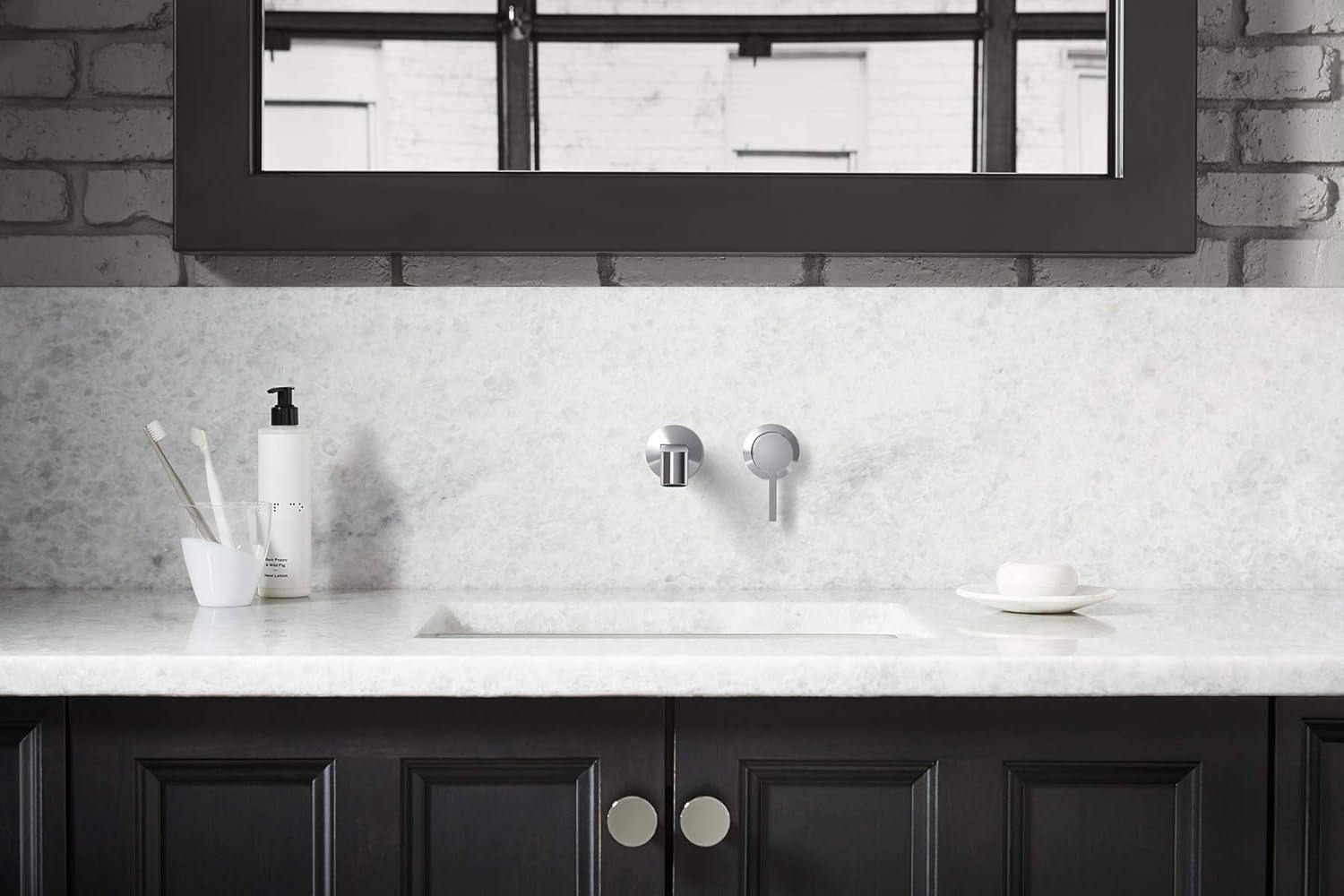 Kohler Components – Manija para grifo de lavabo de baño, cromo pulido