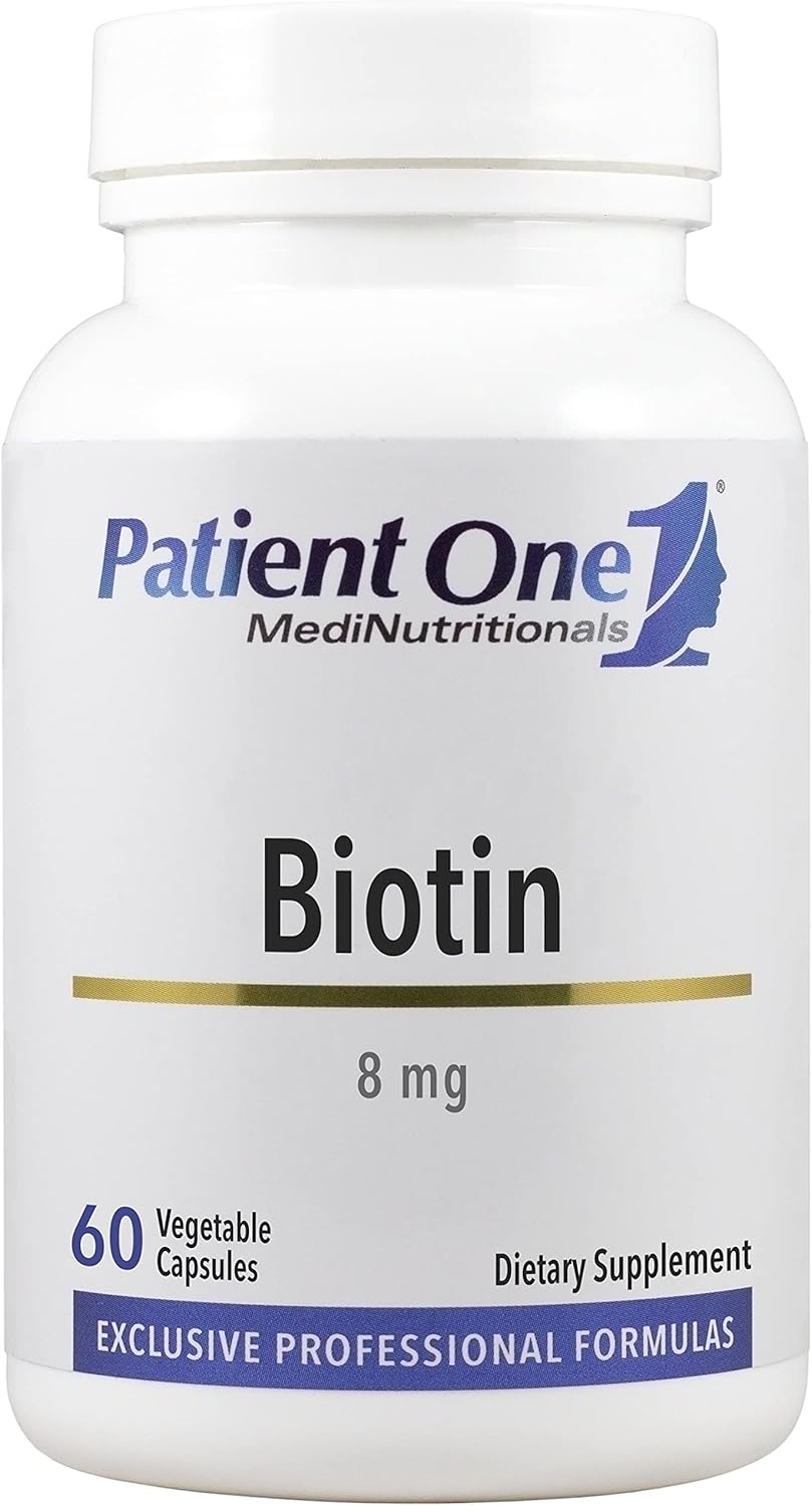 Biotina 8mg – 60 cápsulas vegetales