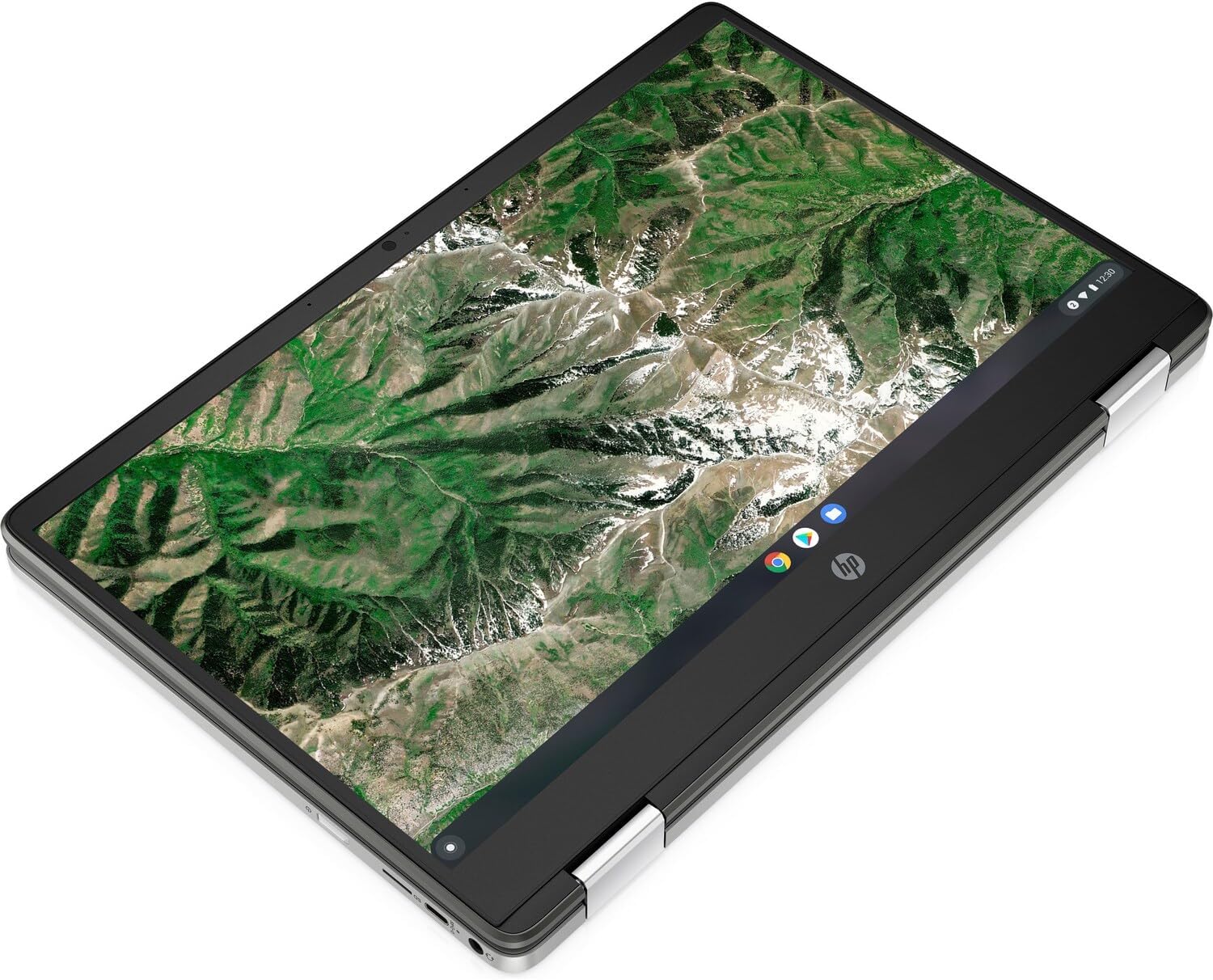 HP Laptop Chromebook x360 FHD de 14 pulgadas, Pentium Silver N5030 4 GB de RAM, 64 GB de almacenamiento de computadora eMMC, tableta portátil con