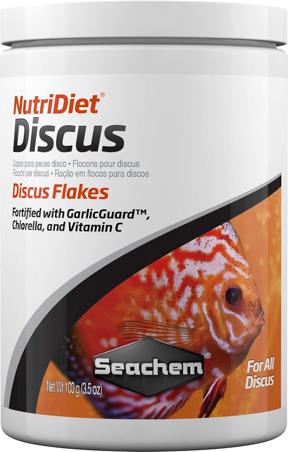Seachem Laboratorios Discus Fish Flakes 3.53 oz