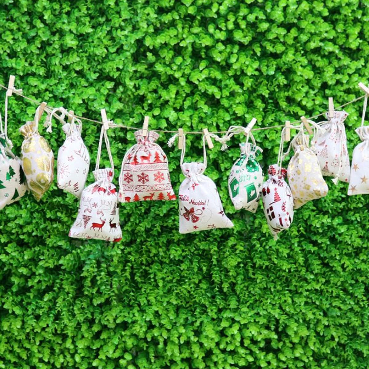 FZBNSRKO Bolsas de regalo, 50 bolsas de regalo de arpillera de estrellas con cordón, bolsas de joyería para fiestas, bodas, manualidades (estilo
